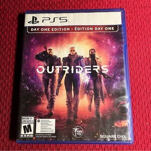4 / 40$ Outriders Day One Edition for PS5 - Purple Cover